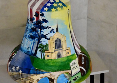 Commemorative bell honors U.S. and College’s founding