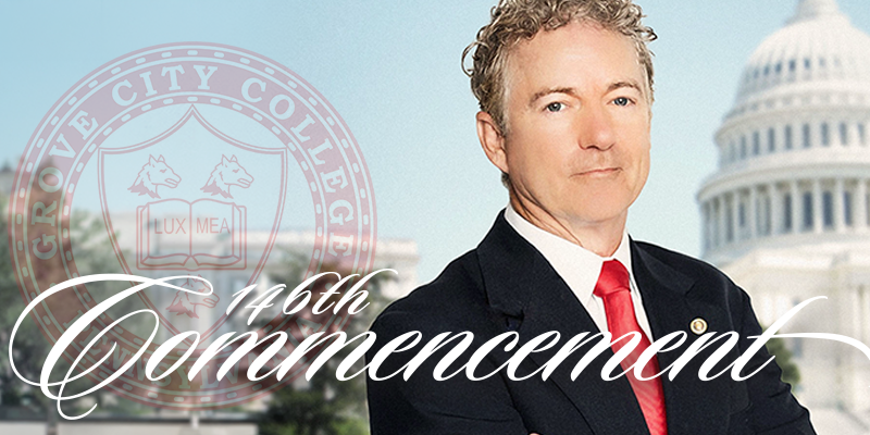 U.S. Sen. Rand Paul to speak at Commencement