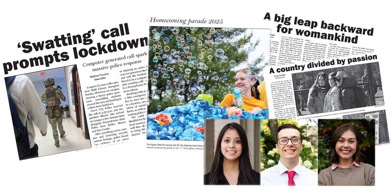 The Collegian captures state Keystone news awards