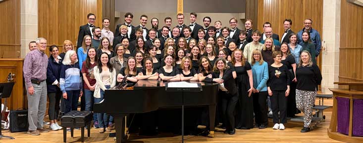 Touring Choir brings its road songs home to Harbison
