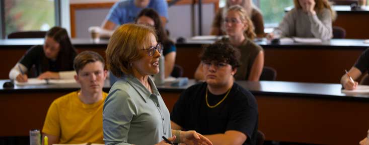 Kristin Homan selected as 2026 Professor of the Year