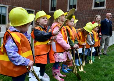 Groundbreaking heralds Nature Classroom for preschool
