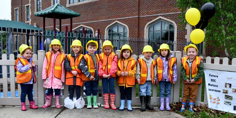 Groundbreaking heralds Nature Classroom for preschool