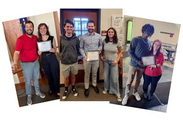 Faculty, students, staff recognized as first-year advocates