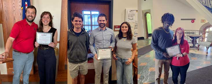 Faculty, students, staff recognized as first-year advocates