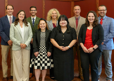 Nine new professors join GCC faculty ranks