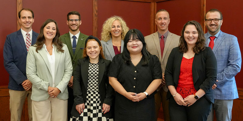 Nine new professors join GCC faculty ranks